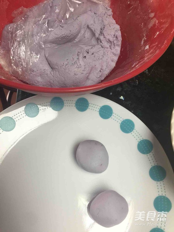 Purple Sweet Potato and Mung Bean Gnocchi recipe
