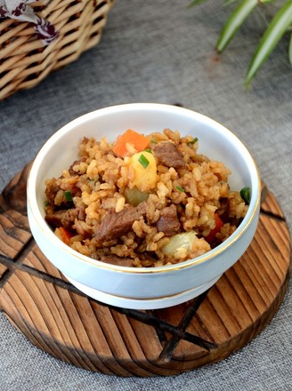 Curry Potato Beef Braised Rice