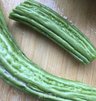 Stir-fried Abalone with Bitter Gourd recipe