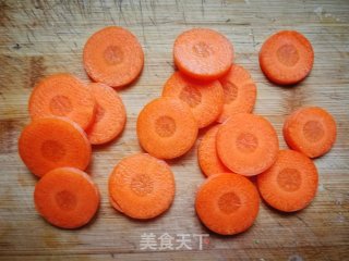 Carrot Fried Double Bamboo Shoots recipe