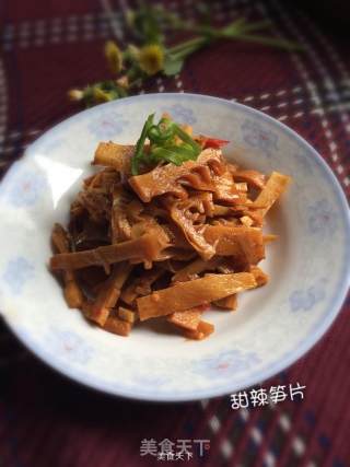 Sweet and Spicy Bamboo Shoots recipe