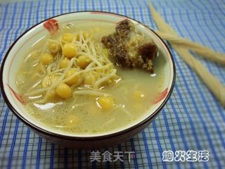 Bean Sprouts Pork Ribs Soup recipe