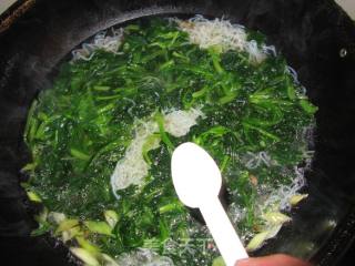 Sea Rice Spinach Soup recipe