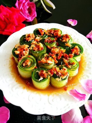 Hot and Sour Cucumber Roll recipe