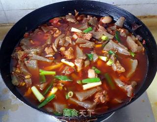 Pickled Pepper Konjac Duck recipe