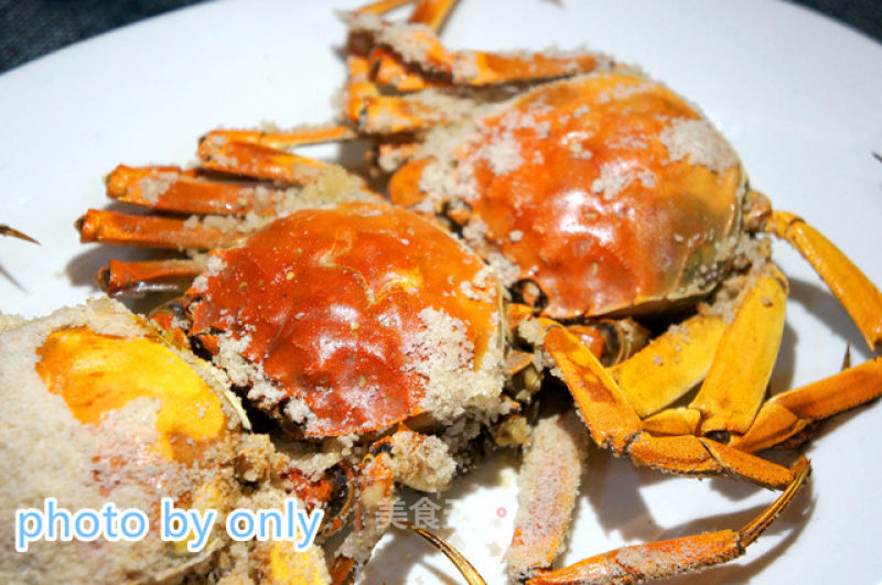 Salt Grilled Crab recipe