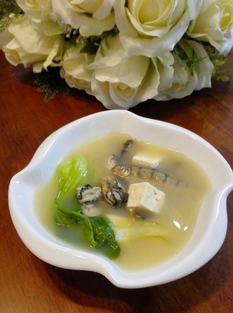 Oyster Fish Dried Tofu Soup recipe