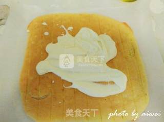 Sweet Orange Cake Roll recipe