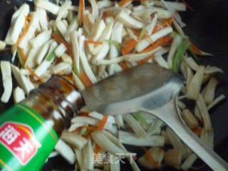 Three Shredded Eryngii Mushrooms recipe