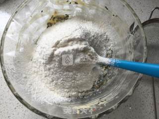 #aca烤明星大赛# Black Sesame Walnut Handmade Cookies recipe