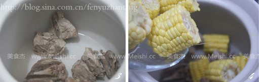 Cordyceps Pollen Kudzu Corn Soup recipe