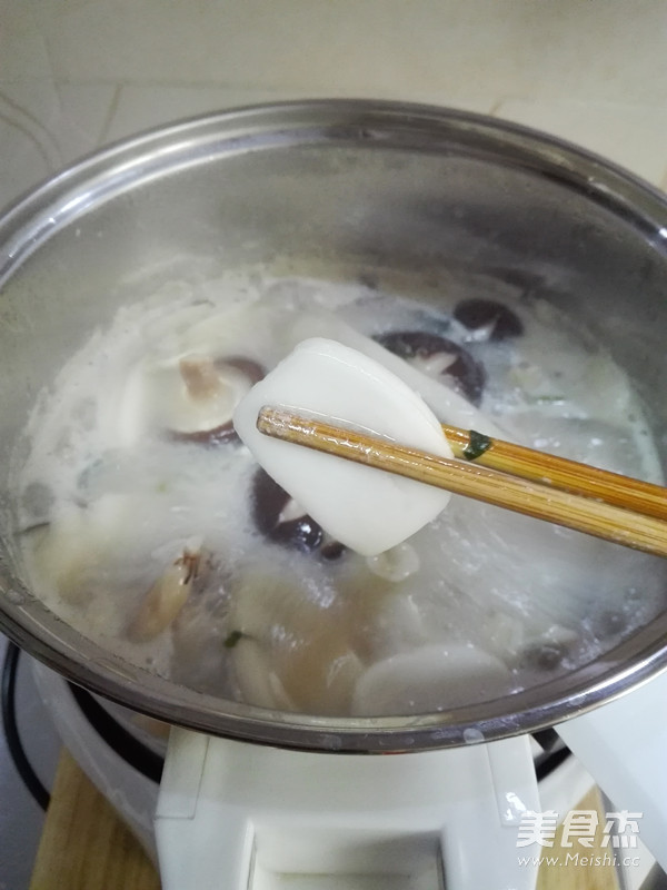 Soy Milk Mushroom Hot Pot recipe