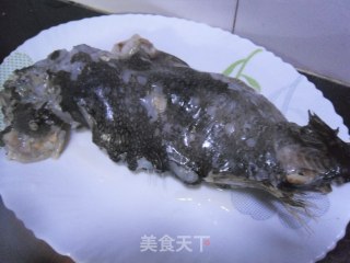 Steamed Sea Cucumber Fish recipe