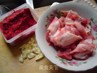 【fuzhou Home Cooking】red Glutinous Meat recipe