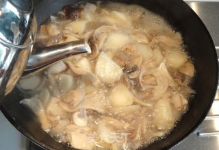 Shiitake and Yam Pot recipe