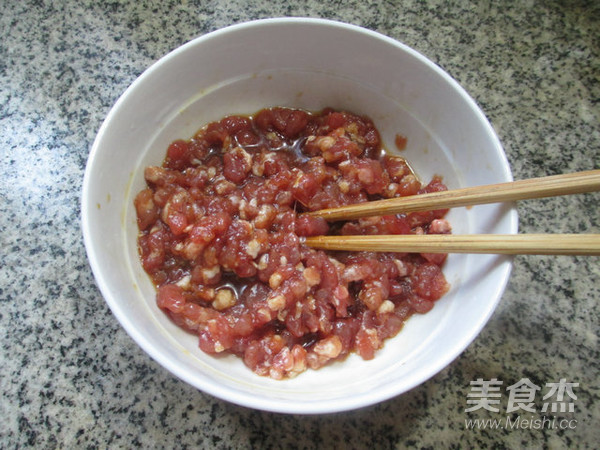 Steamed Crab with Minced Meat recipe