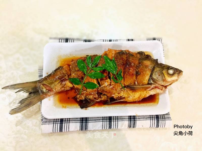 #春食野菜香#fried Wuchang Fish with Pepper Leaves recipe