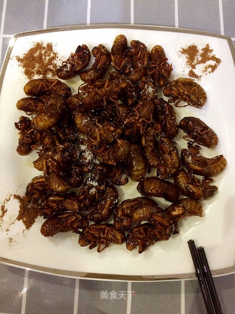 Fried Golden Cicada recipe