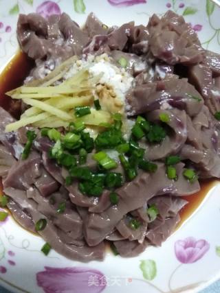 Stir-fried Kidneys with Chopped Pepper and Coriander recipe
