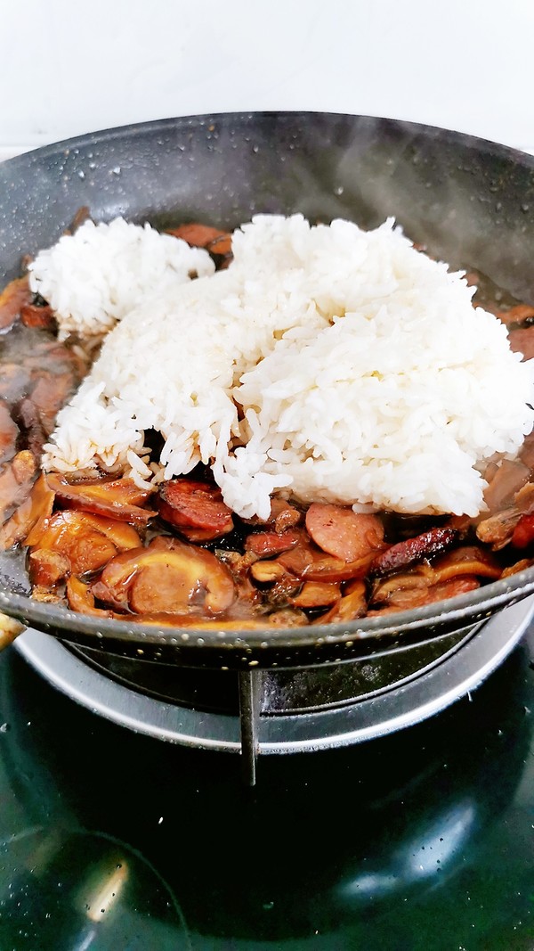 Mushroom Oil Rice recipe