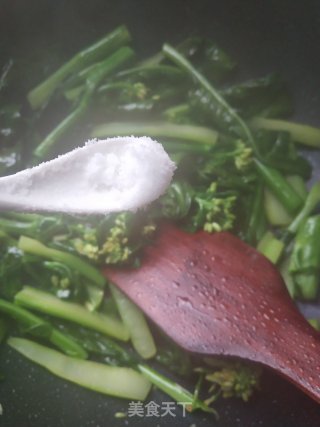 Stir-fried Chinese Kale recipe