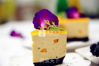 #aca烤明星大赛#mango Mousse Cake recipe