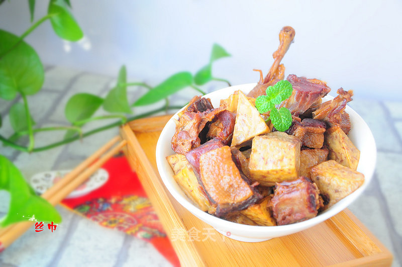 Lipu Taro Roast Duck recipe