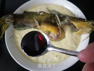 Yellow Bone Fish Steamed Egg recipe