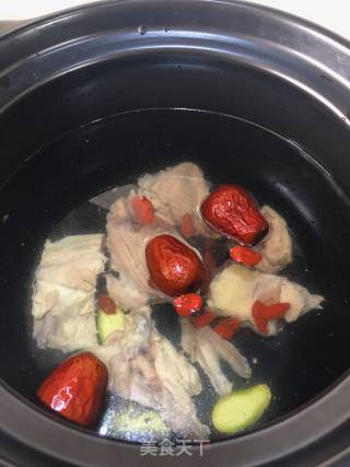 Matsutake Chicken Soup recipe