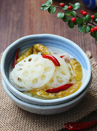 Pickled Lotus Root Slices recipe