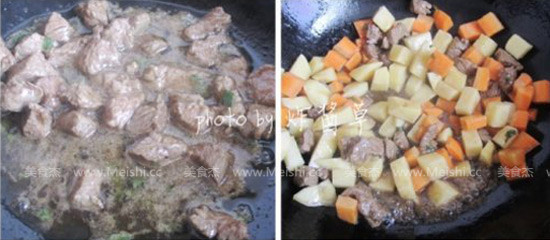 Curry Beef Potatoes recipe