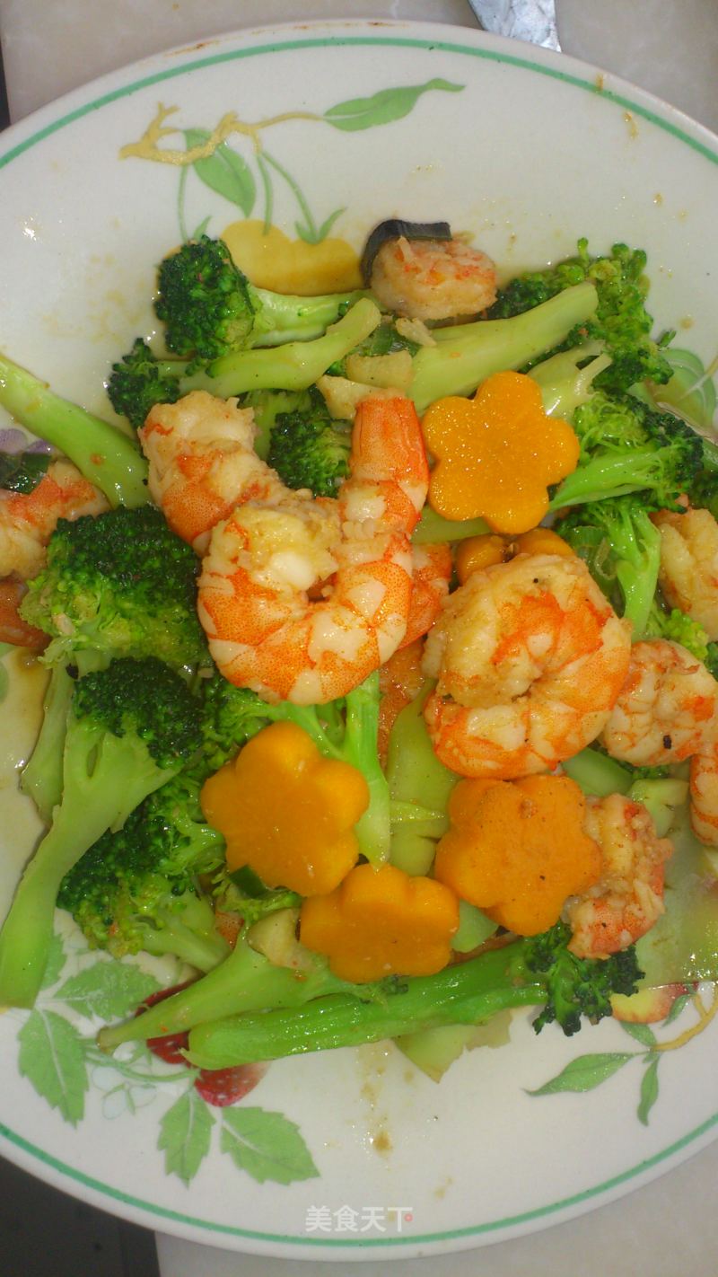 [ma Ma Kitchen] Stir-fried Broccoli with Shrimp recipe