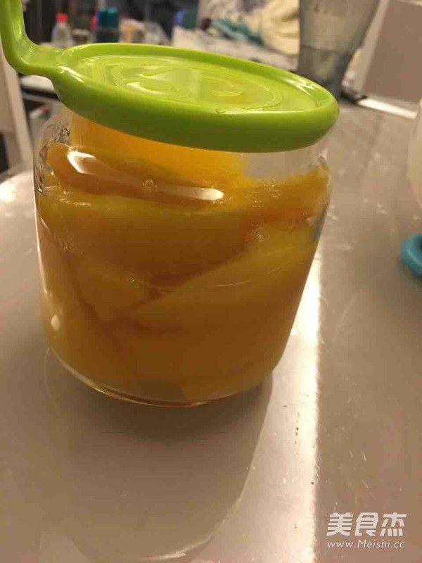 Canned Yellow Peach recipe