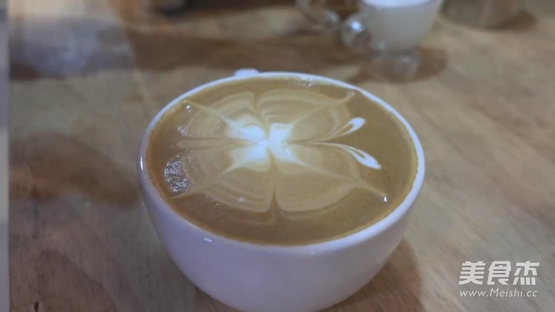 Cappuccino Latte Latte Makes A Beautiful Butterfly recipe