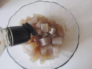 Coriander Mixed with Konjac recipe