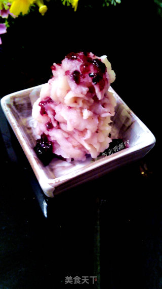 Blueberry Mashed Potatoes recipe