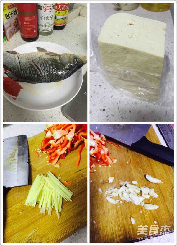 Milky White Crucian Fish Tofu Soup recipe