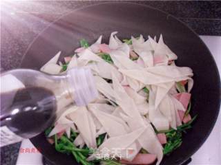 Fried Noodles with Choy Sum and Egg recipe