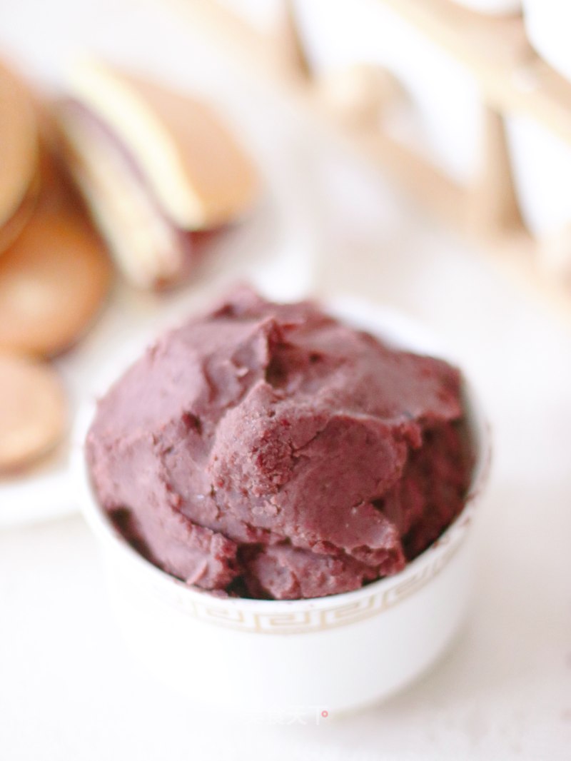 Bean Paste Filling with A Creamy Texture and A Sweet Taste! recipe