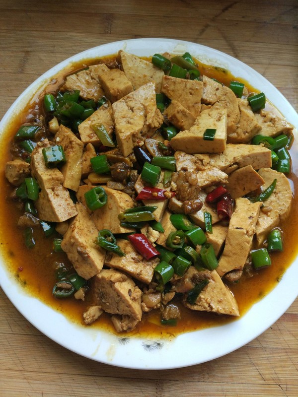 Boiled Tofu with Boiled Meat recipe