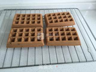 #aca Baking Star Competition Semi-final#【chocolate Waffle】 recipe