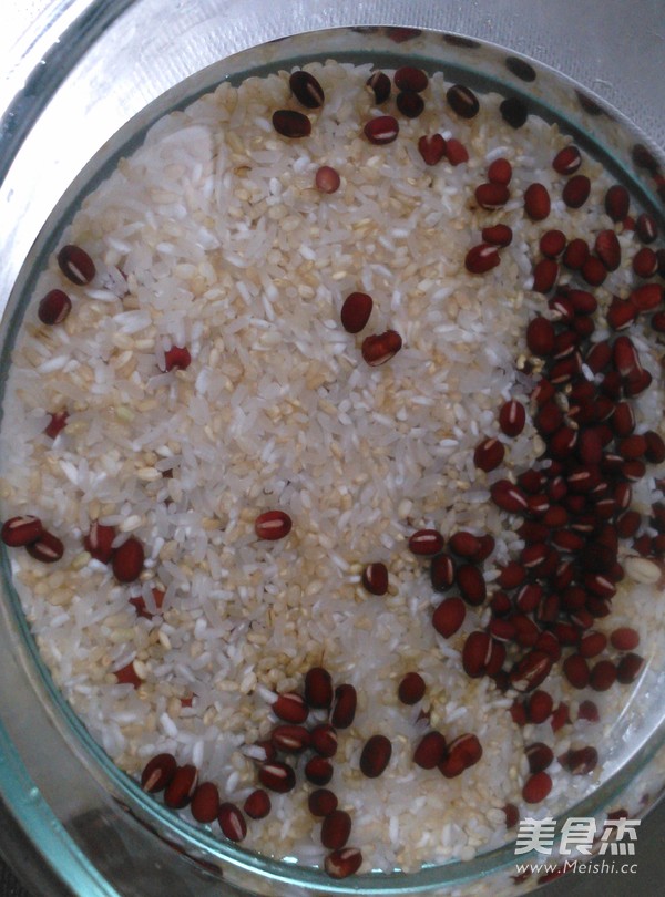 Brown Rice and Red Bean Rice recipe