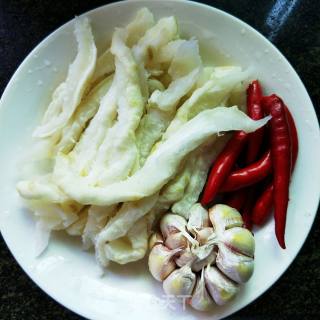 Garlic Pomelo Peel recipe