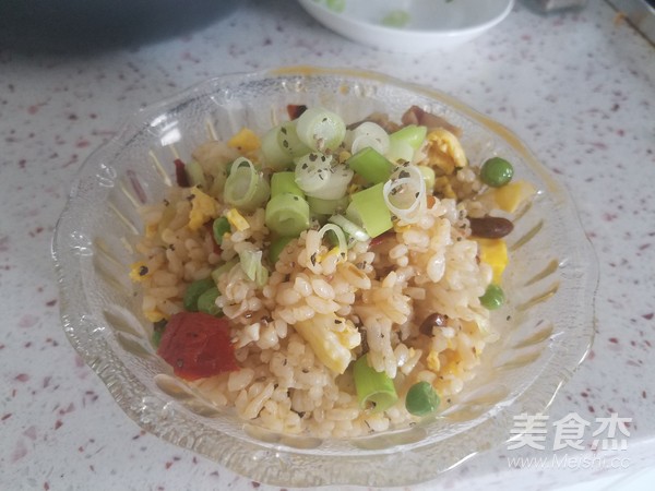 Man Han Full Feast Fried Rice recipe