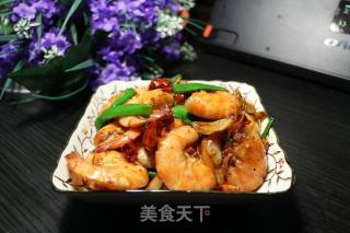 Finger Spicy Shrimp recipe