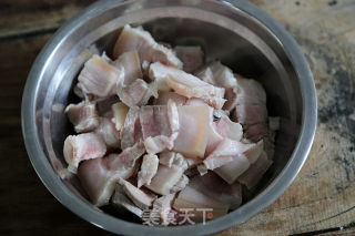 Stir-fried Pork with Watercress and Green Pepper recipe