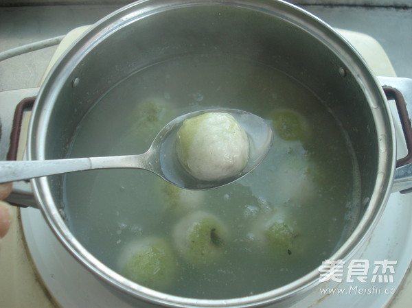 Jade Two-color Five-ren Glutinous Rice Balls recipe