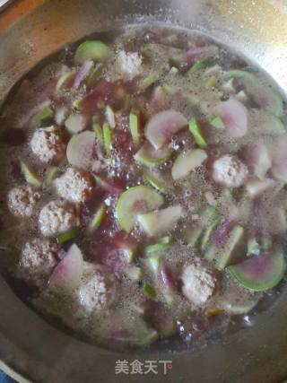 Radish Meatball Soup recipe