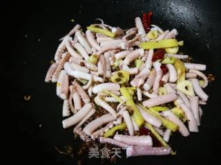 Spicy Squid Silk recipe