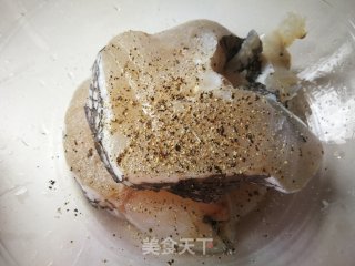 Fried Cod with Black Pepper recipe